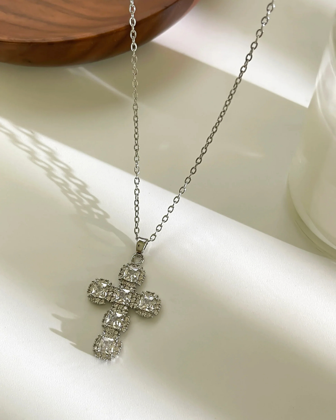 COLLAR RELIGION SILVER