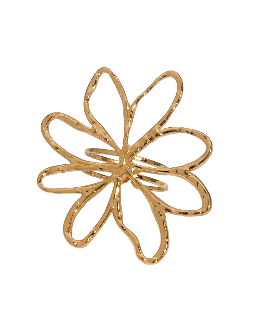 ANILLO MARGARITA ARTESANAL GOLD