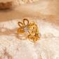 ANILLO FLOWER CUBIC