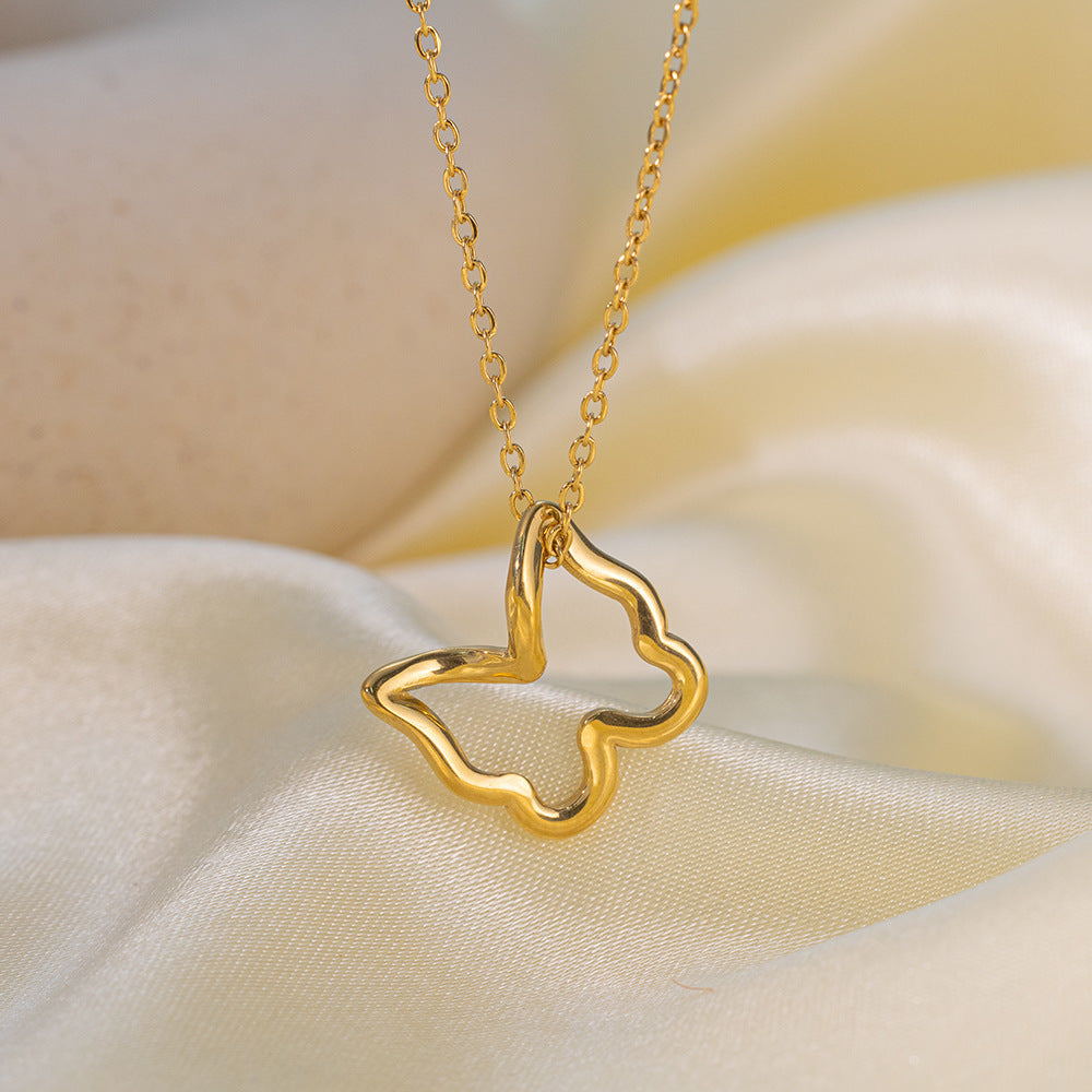 COLLAR MARIPOSA CALADA