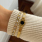 PULSERA BLACK VLGRY GOLD