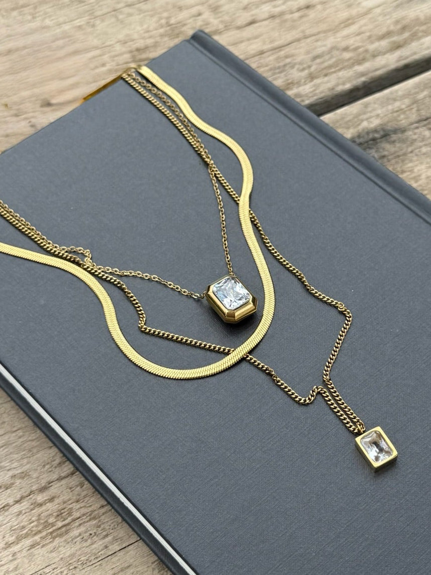 COLLAR LITTLE ISABELLE CUBIC