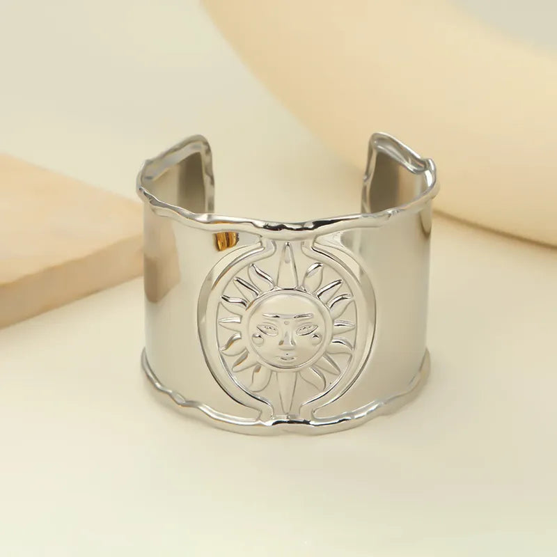 ESCLAVA BOLD SUN SILVER