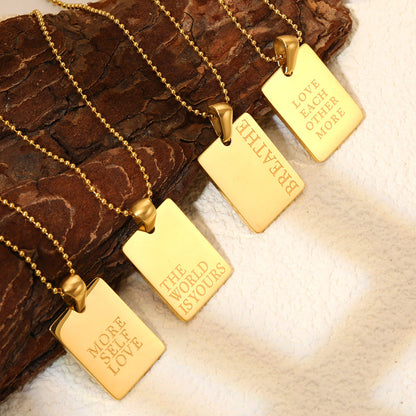 COLLAR MORE SELF LOVE