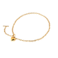 COLLAR CORAZON BARRA CHUNKY GOLD