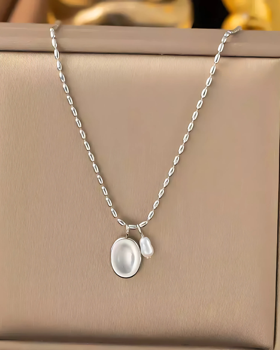 COLLAR PINKY SILVER