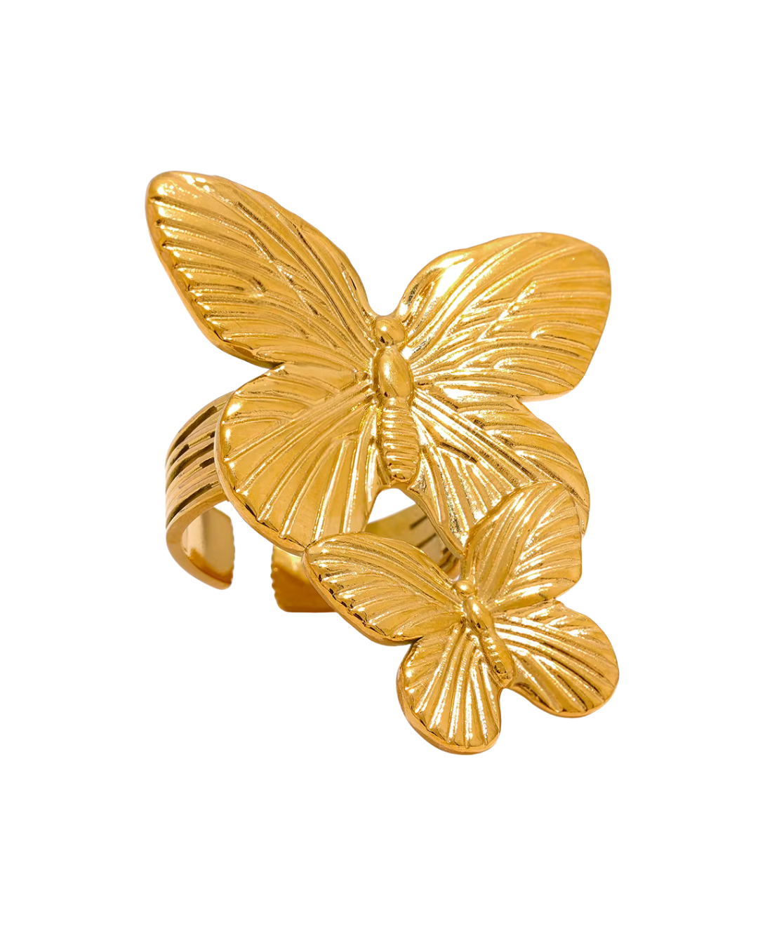ANILLO DOBLE MARIPOSA
