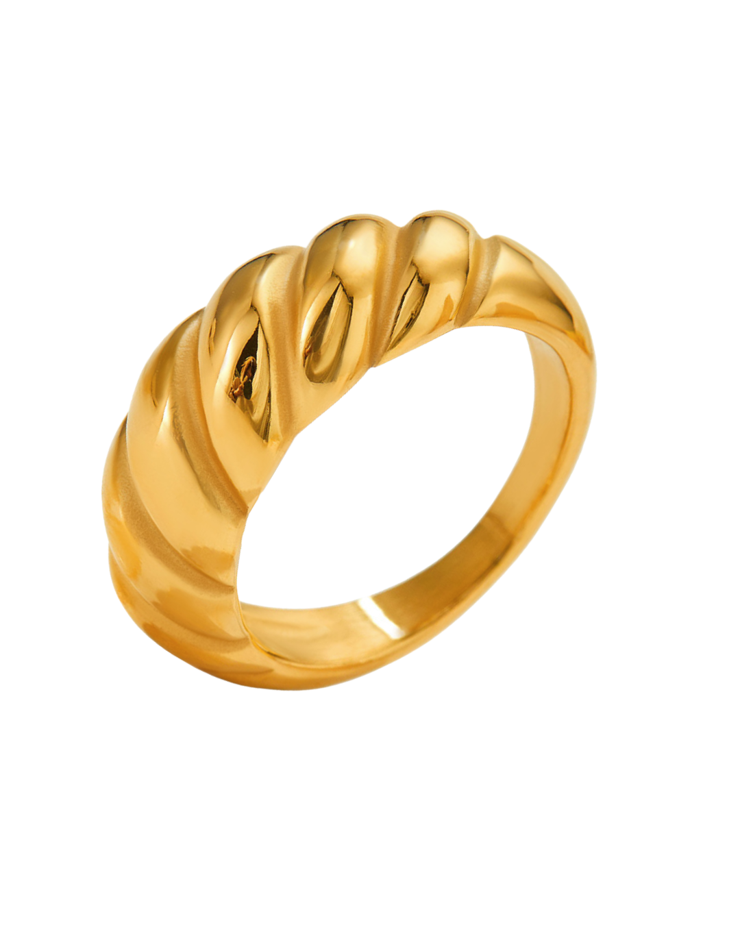 ANILLO CROISSANT GOLD