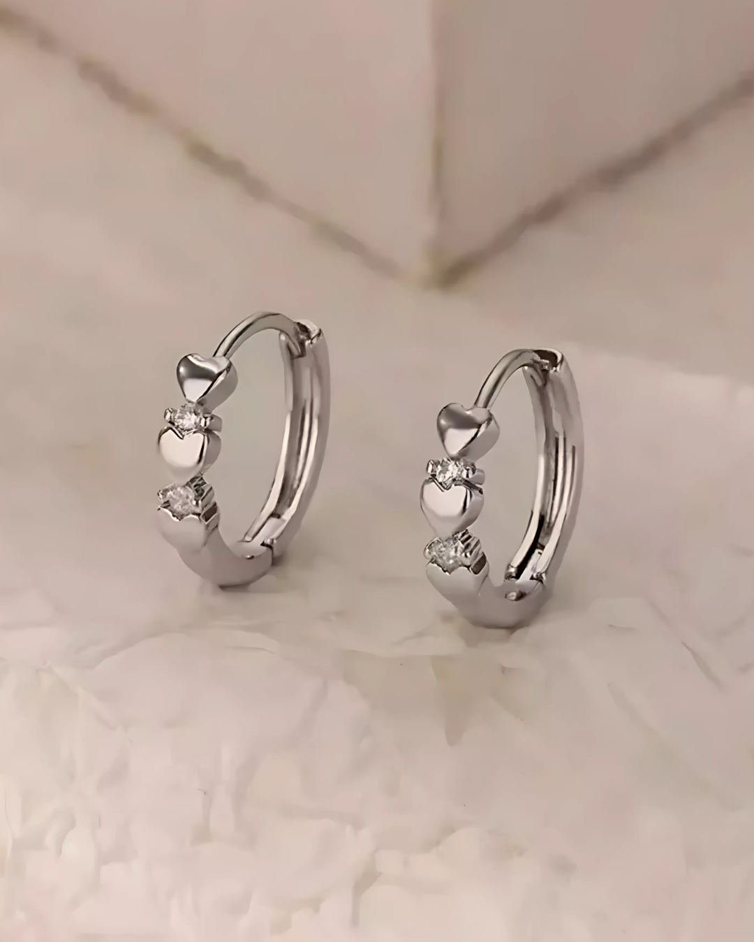 HOOPS LOVELY SILVER