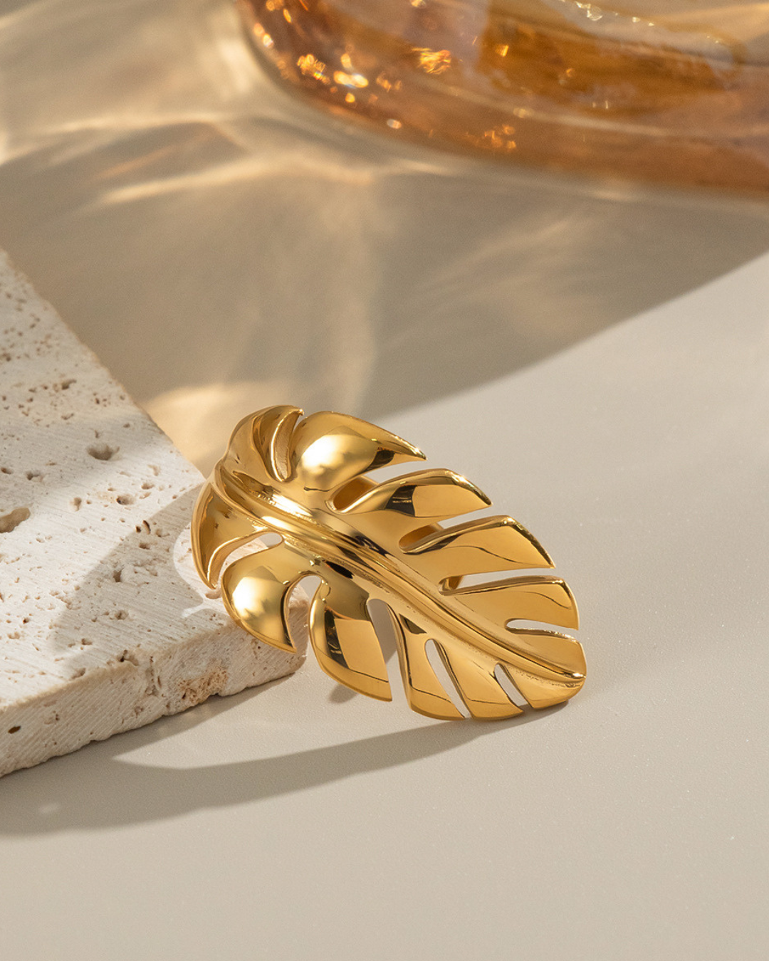 ANILLO LEAFS GOLD