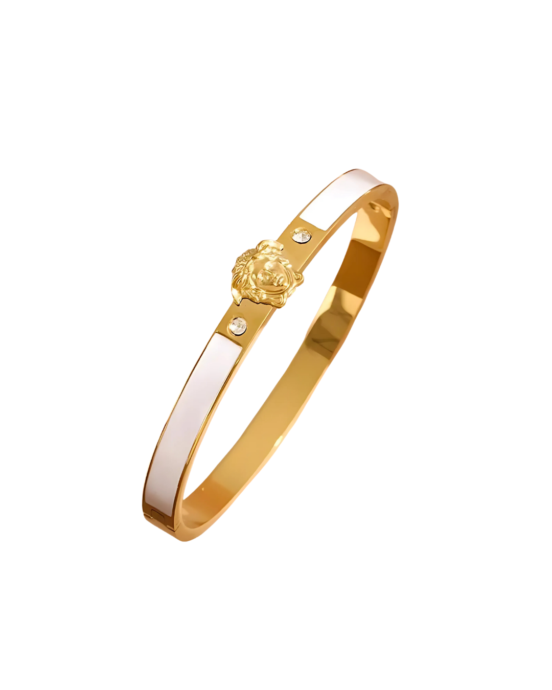 ESCLAVA VERSACE WHITE GOLD