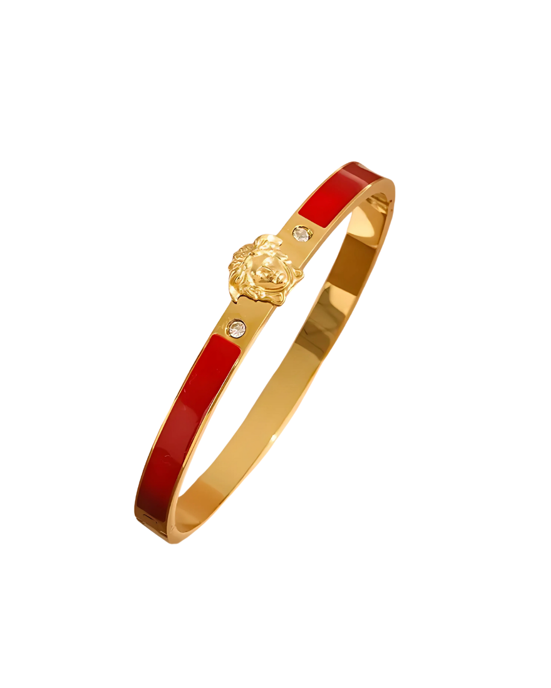ESCLAVA VERSACE RED GOLD