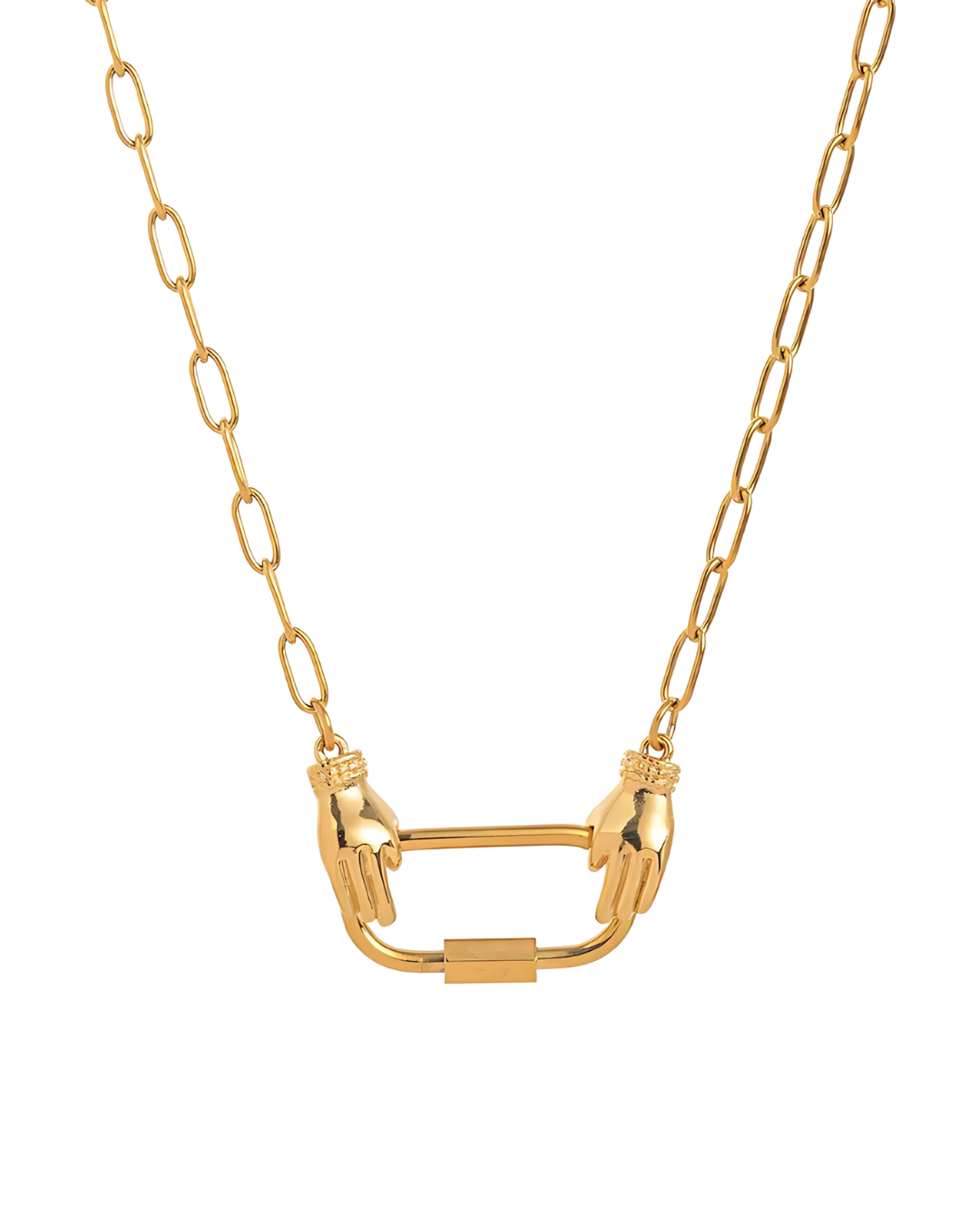 COLLAR HOLD ON GOLD