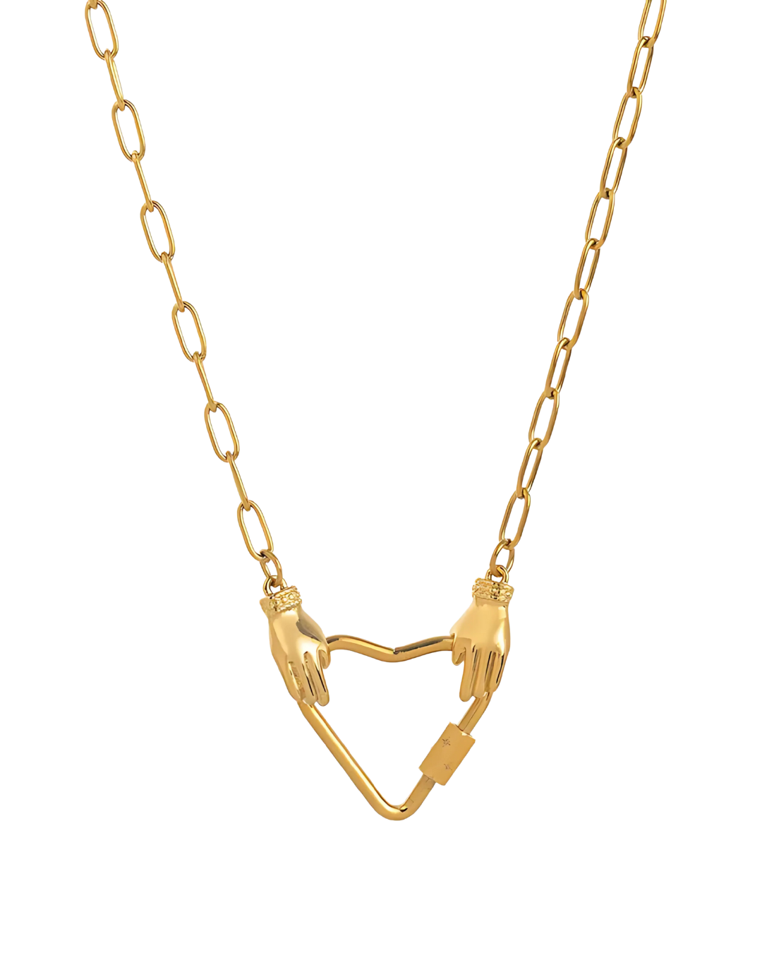 COLLAR HOLD ON LOVER GOLD