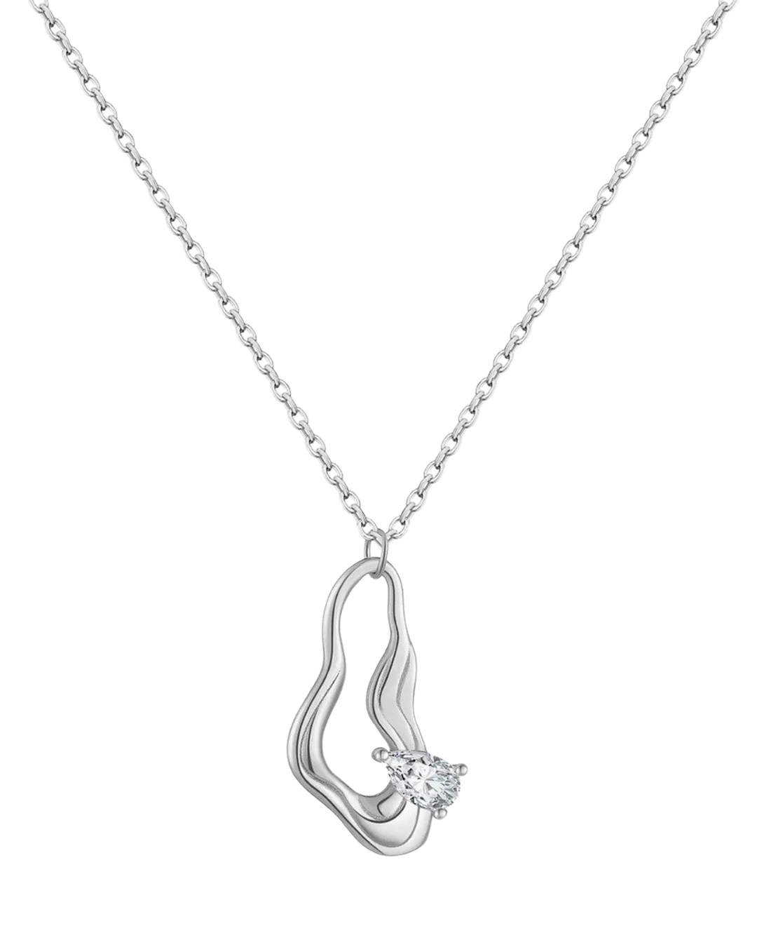 COLLAR IRREGULAR SILVER