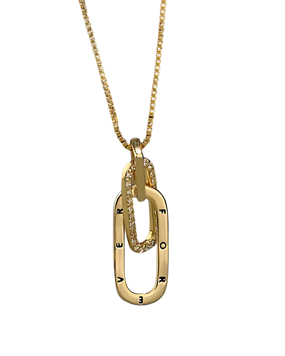 COLLAR TWO FOREVER GOLD