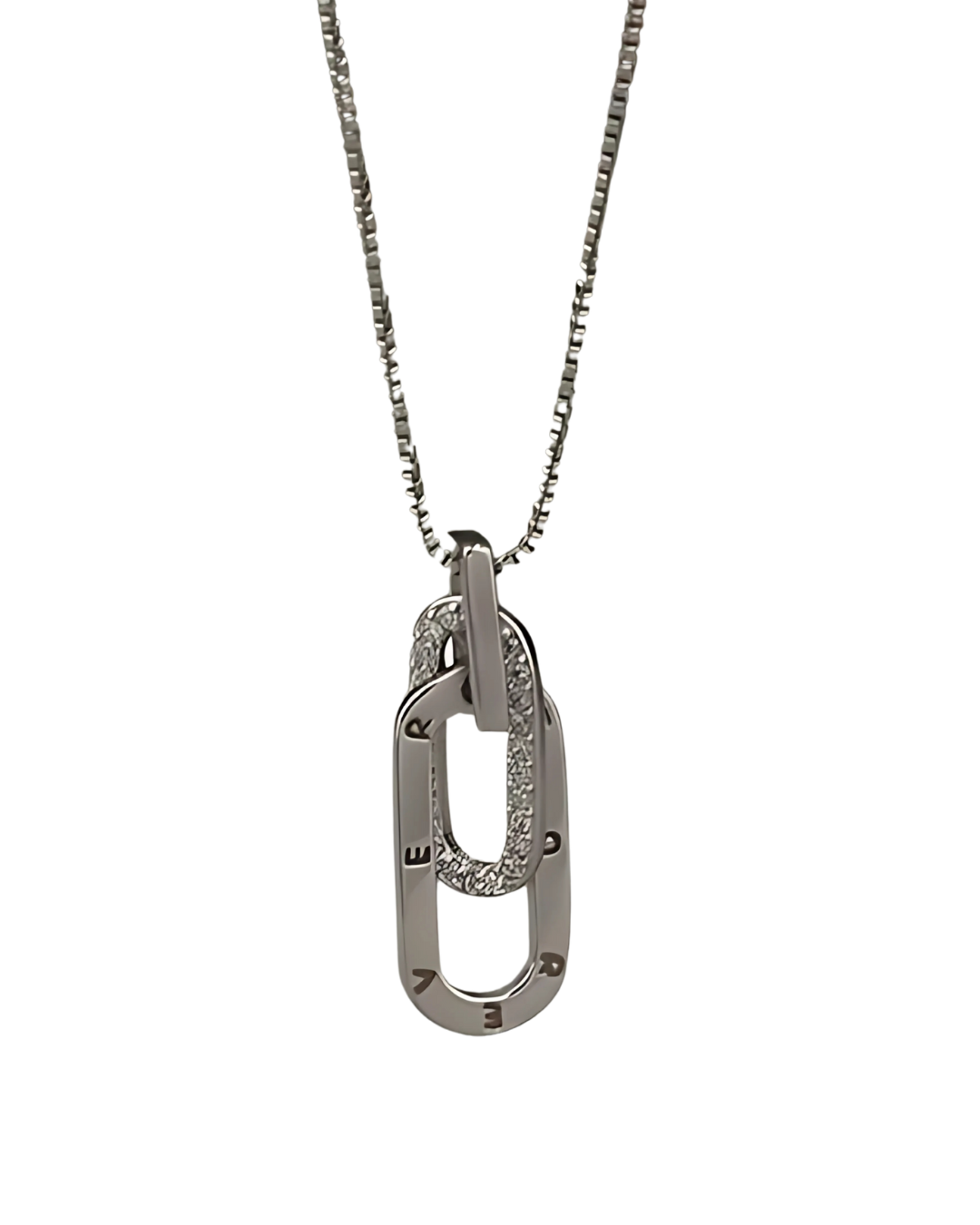 COLLAR TWO FOREVER SILVER