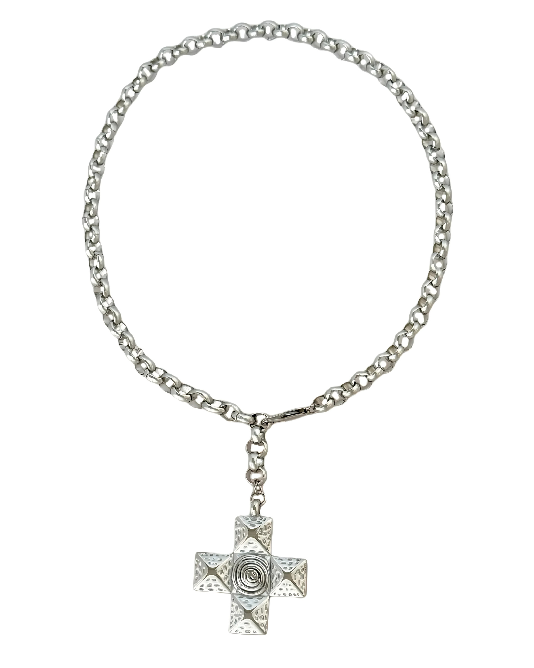 COLLAR TIKI SILVER