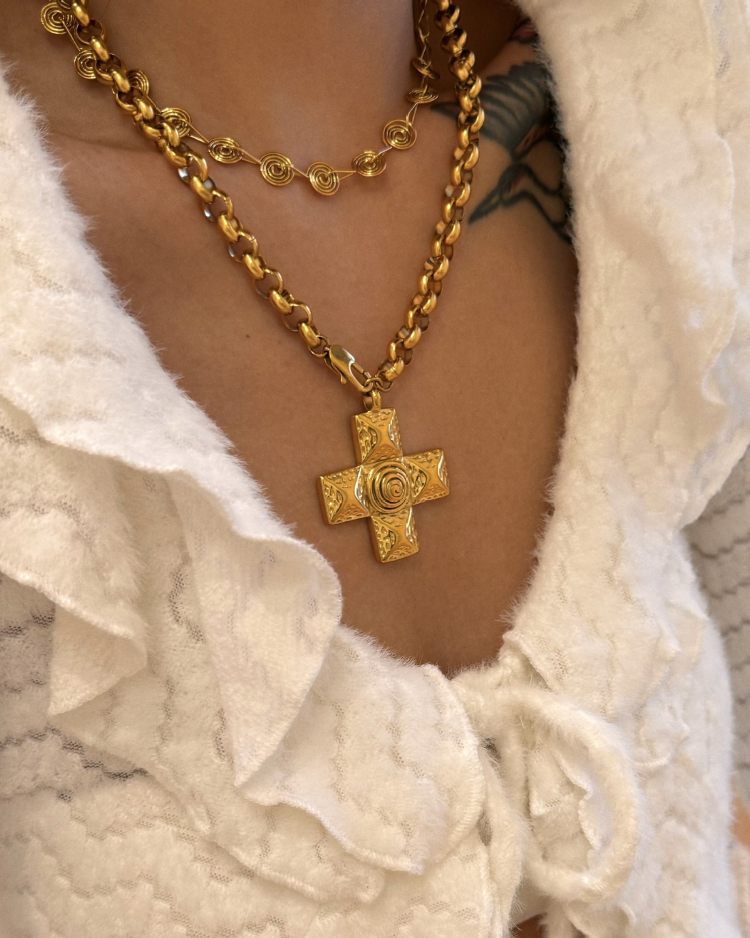 COLLAR TIKI GOLD