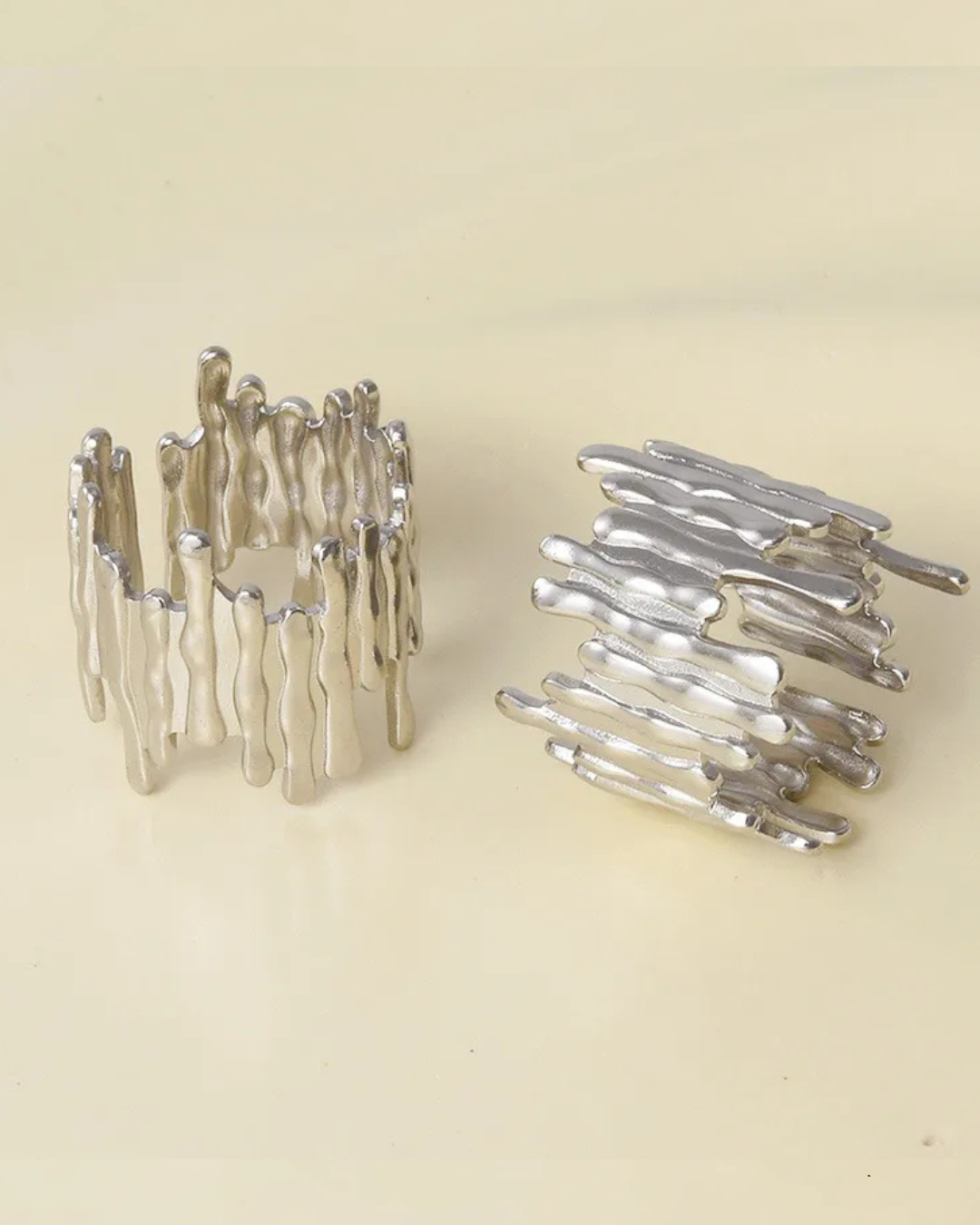 ANILLO TACUARA SILVER