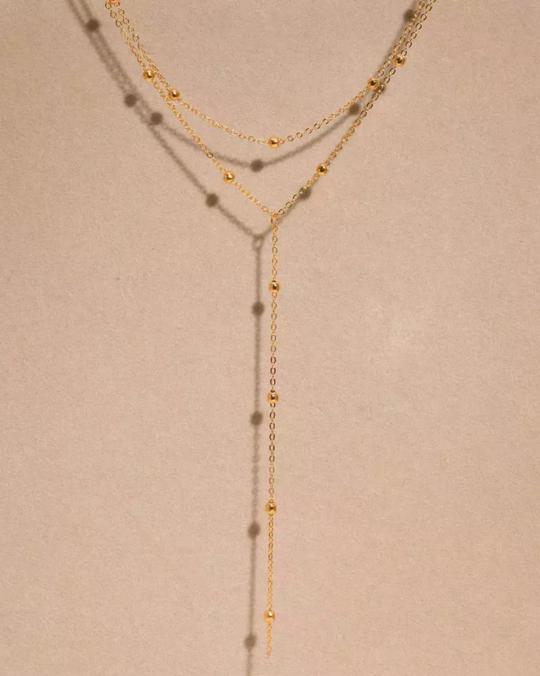 COLLAR DOBLE CORBATERO FINO BALLS