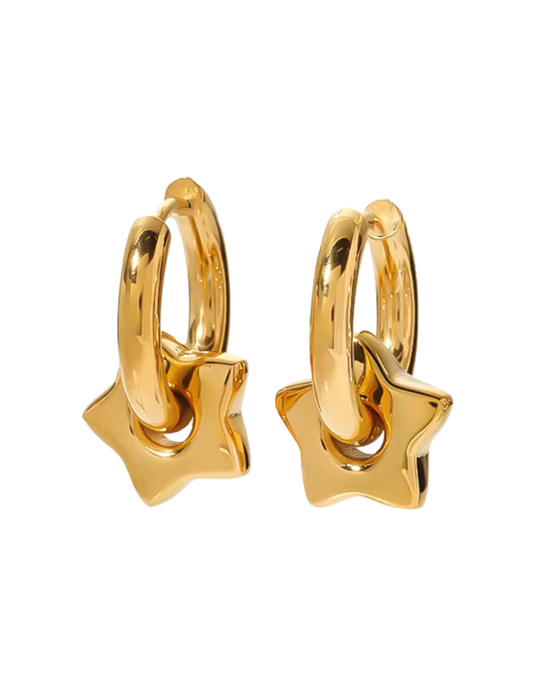 AROS HOOPS STAR GOLD
