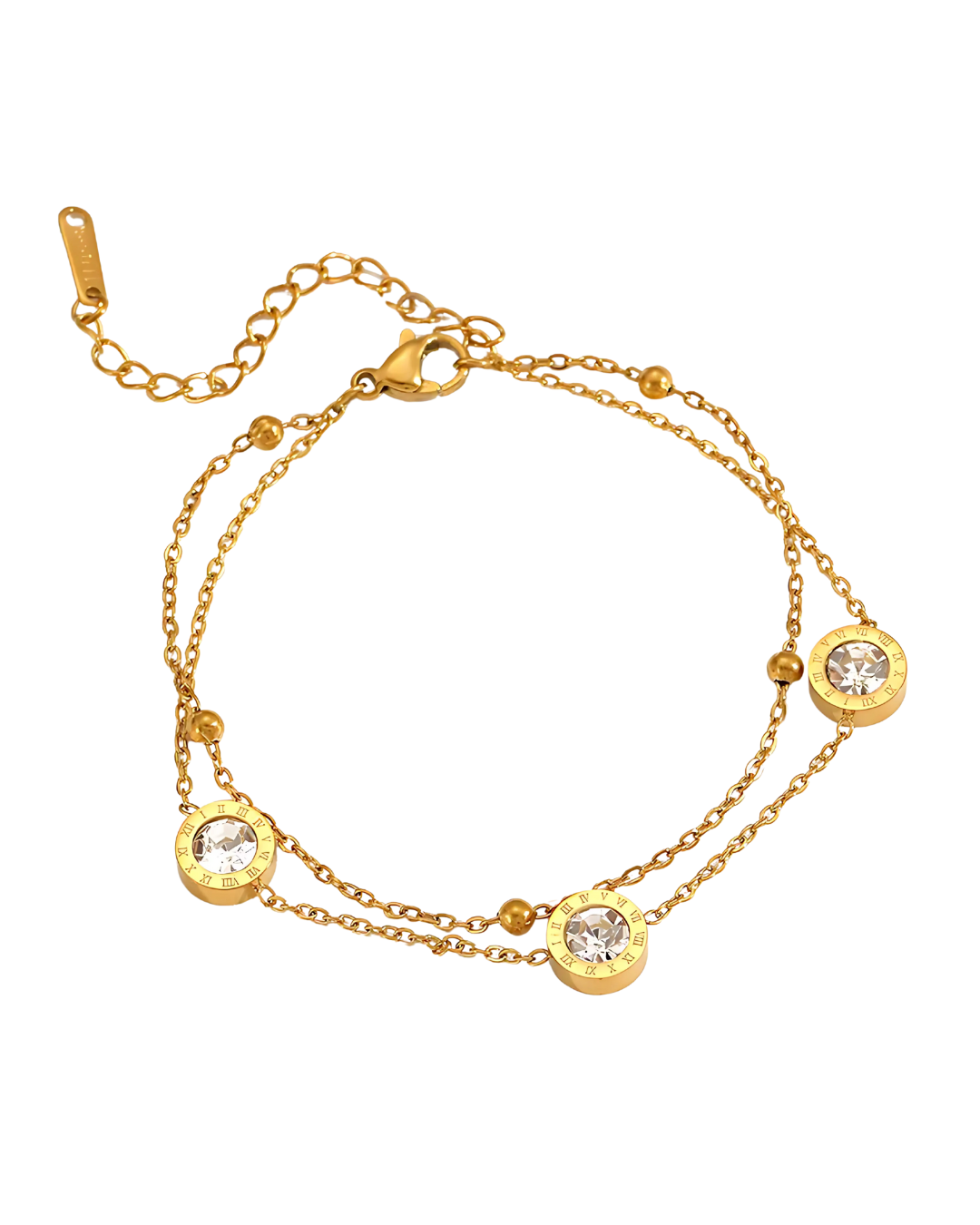 PULSERA TRIPLE VLGRY GOLD