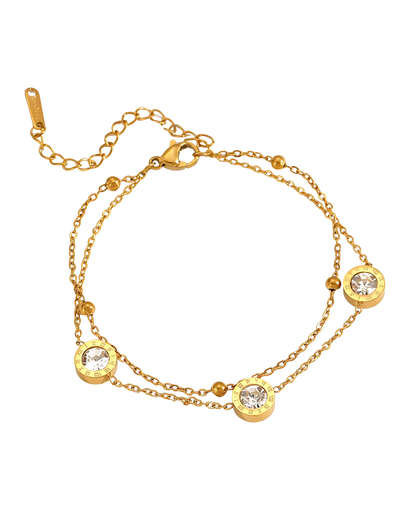 PULSERA TRIPLE VLGRY GOLD