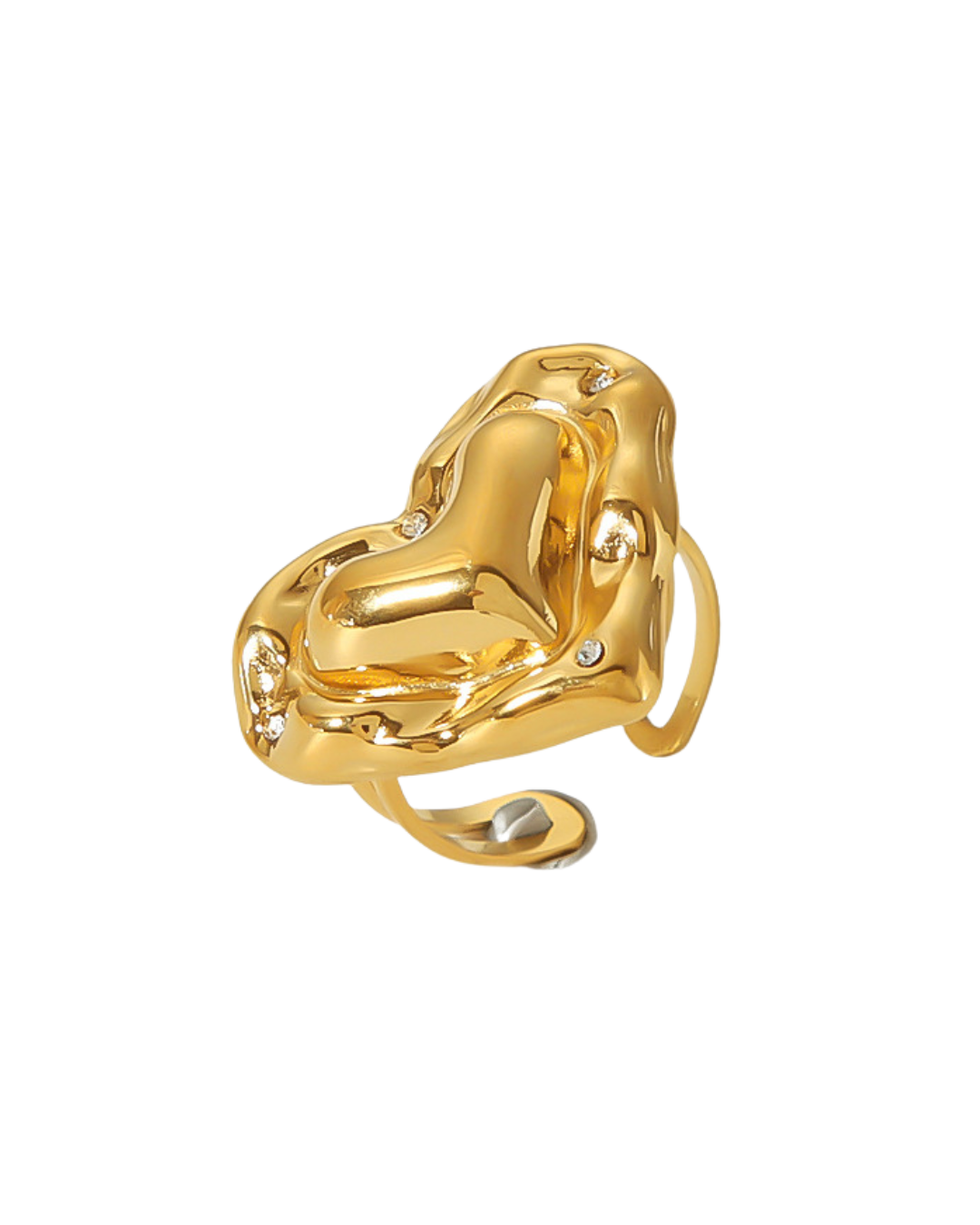 ANILLO CHAPA LOVE GOLD