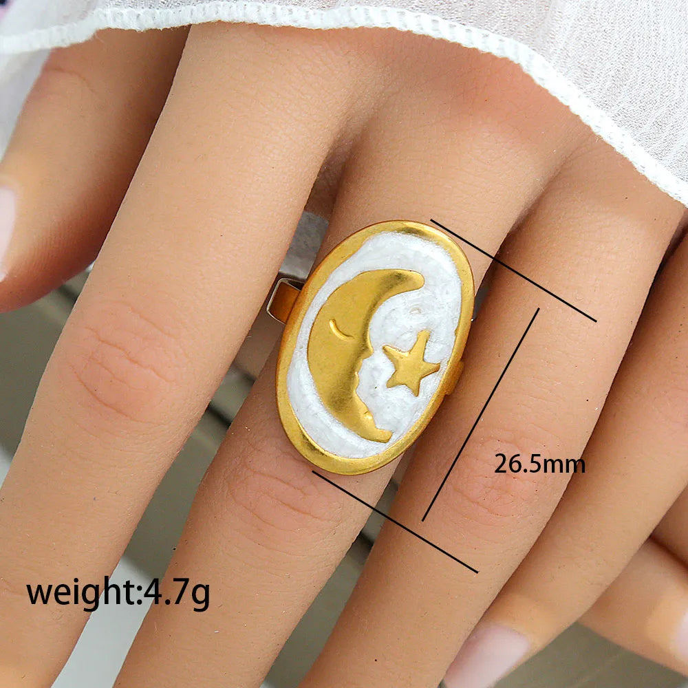 ANILLO LUNA ESTRELLA NACAR