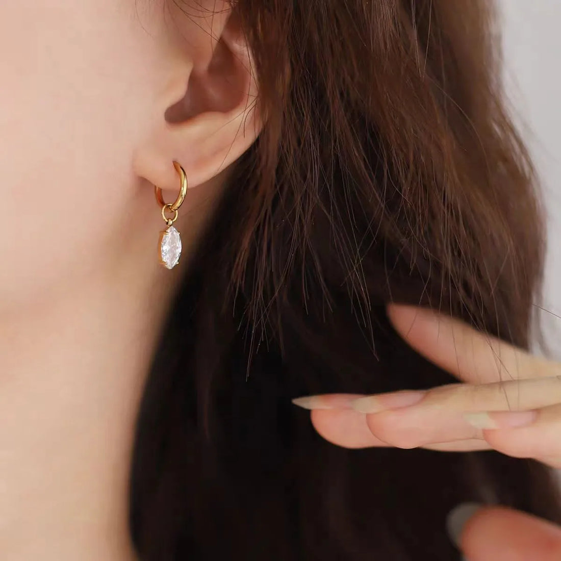 AROS HOOPS DROPI GOLD