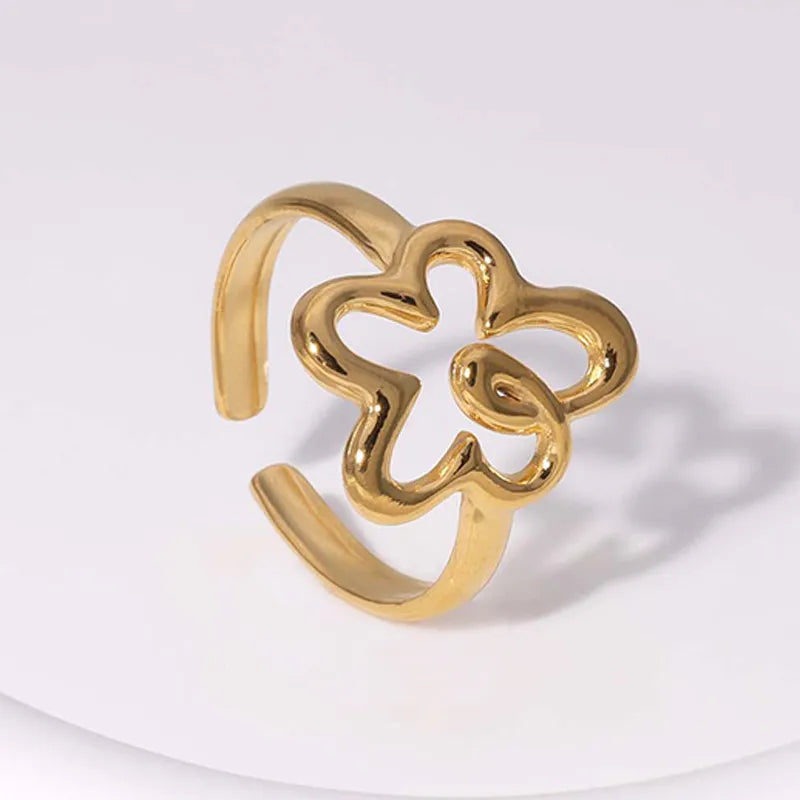 ANILLO FLOWER GOLD