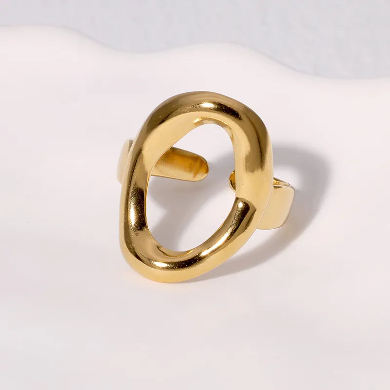 ANILLO OVALO GOLD