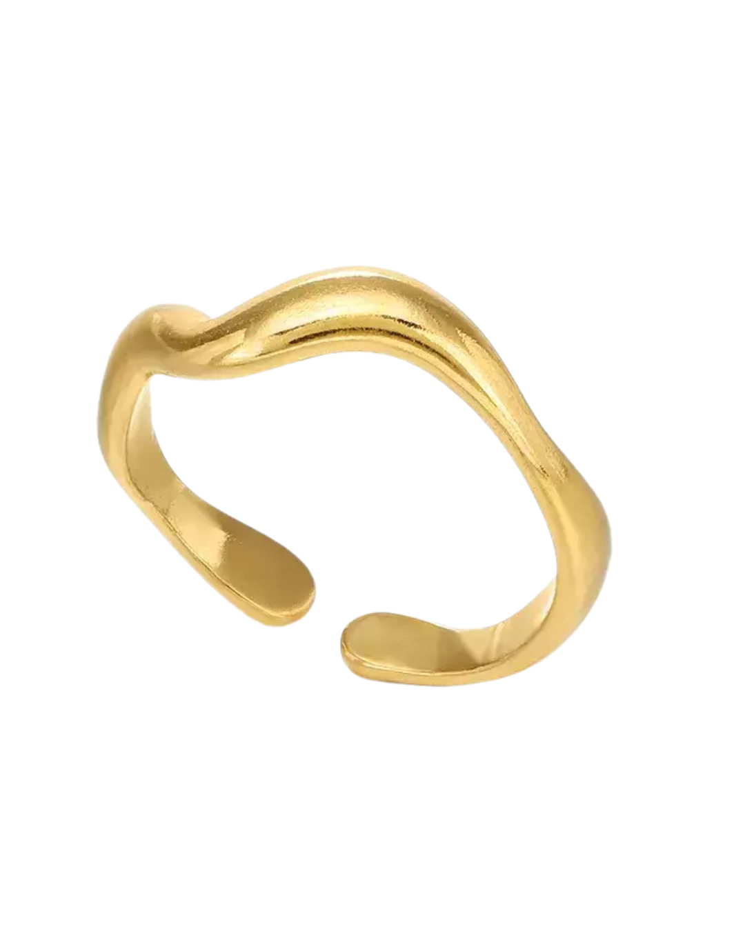 ANILLO WAVY GOLD
