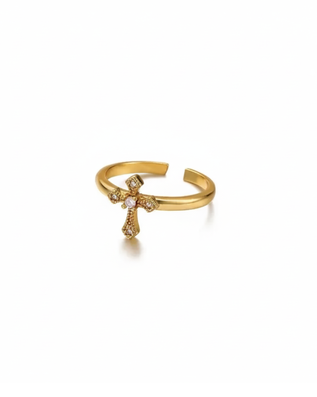 ANILLO CRUZ GOLD