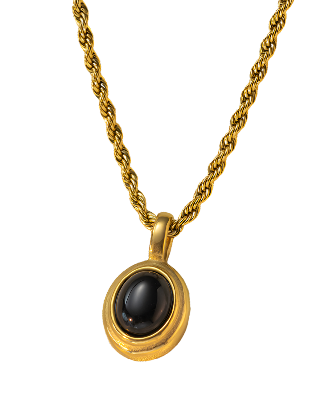 COLLAR BLACK NACAR OVAL