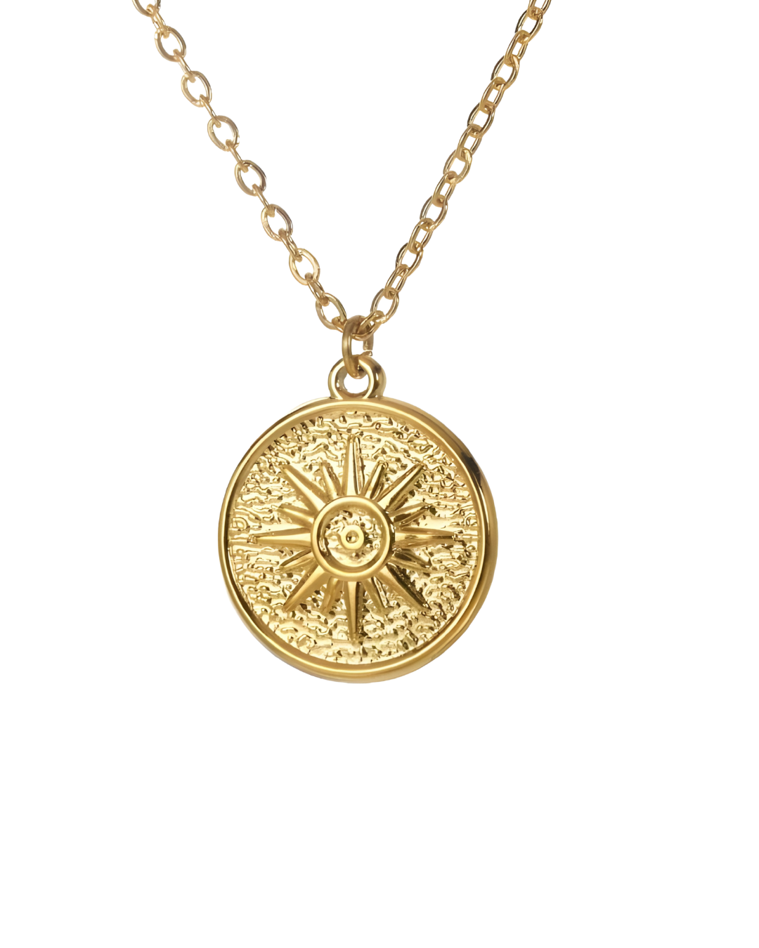 COLLAR MEDALLA SOLEIL GOLD