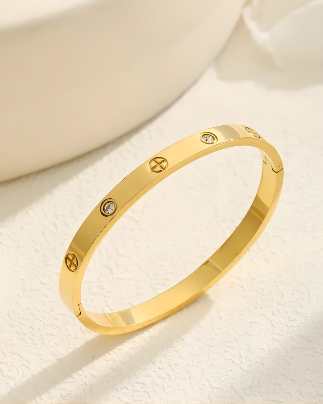 ESCLAVA CARRIE SHINE GOLD