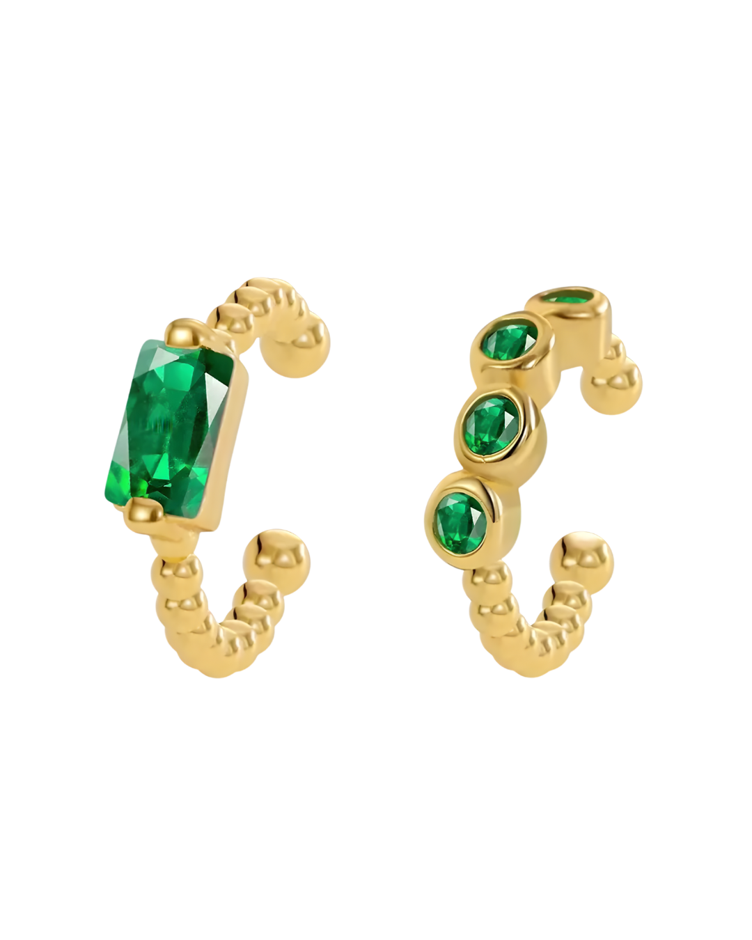 EAR CUFF ESMERALDA X2