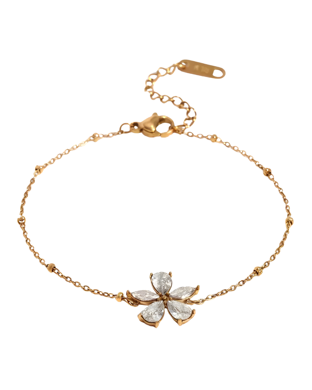 PULSERA FLORCITA CUBIC