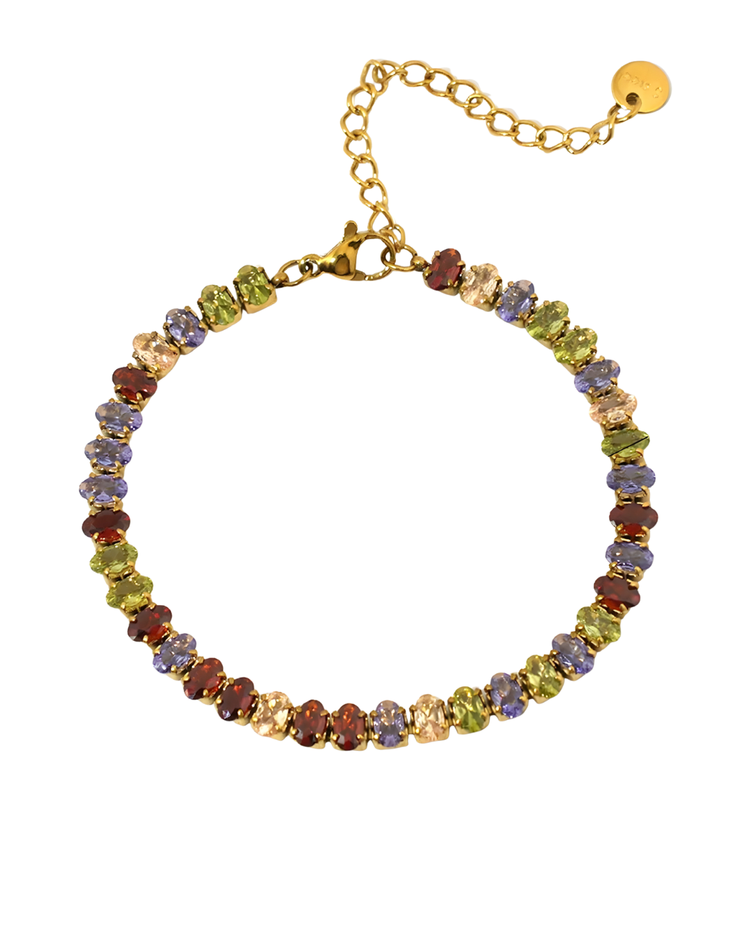 PULSERA LUXURY OVALS COLOURS