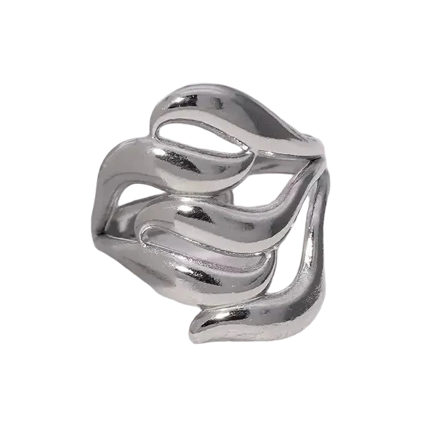 ANILLO TRENZA SILVER