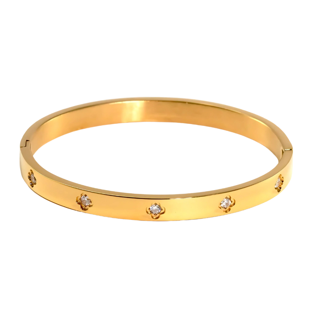 ESCLAVA CHELSSEA SHINY GOLD
