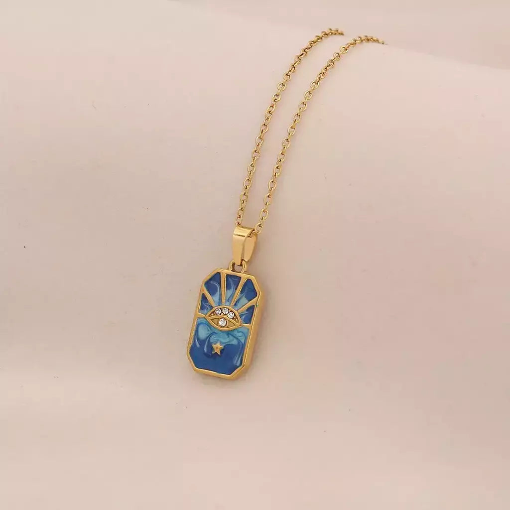 COLLAR MAGIC BLUE