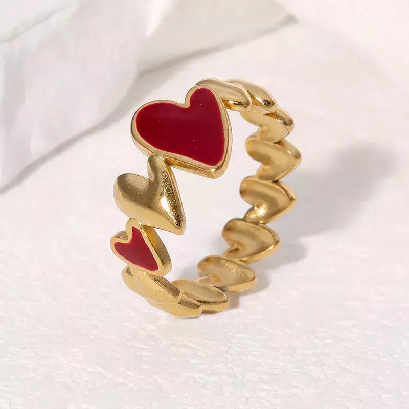 ANILLO RE VINTAGE RED