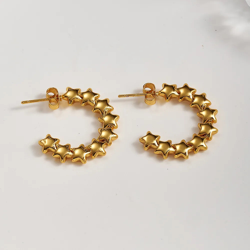 AROS SEMI ARGOLLAS ESTRELLAS