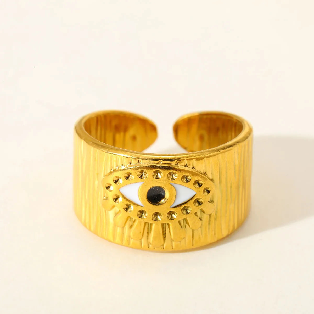 ANILLO OJITO BOMBE GOLD