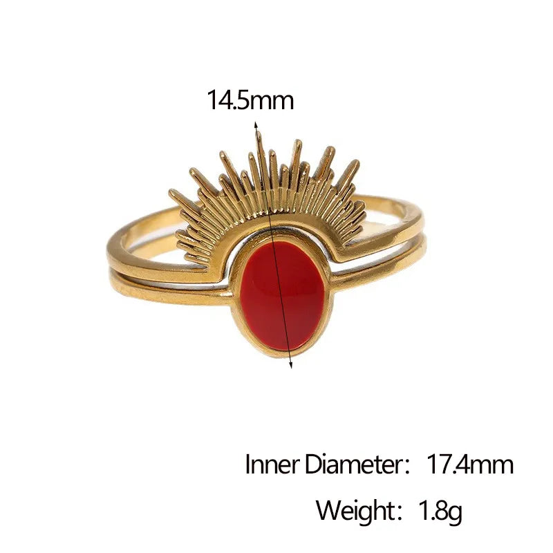 ANILLO CORONA RED