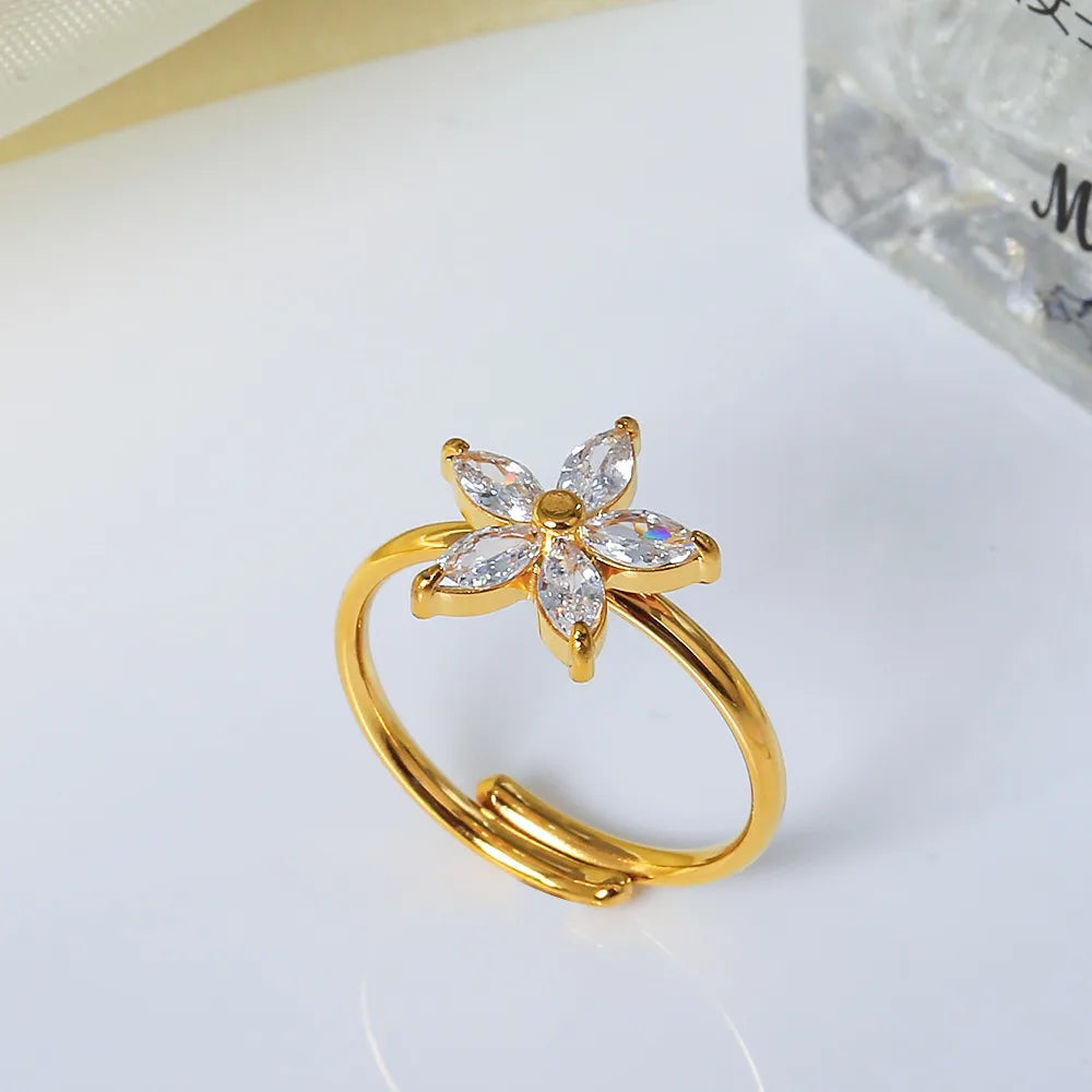 ANILLO FLORCITA CUBIC GOLD