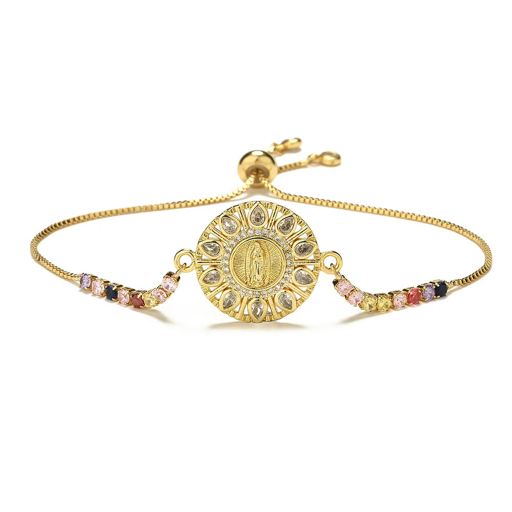PULSERA TENNIS VIRGEN COLOURS